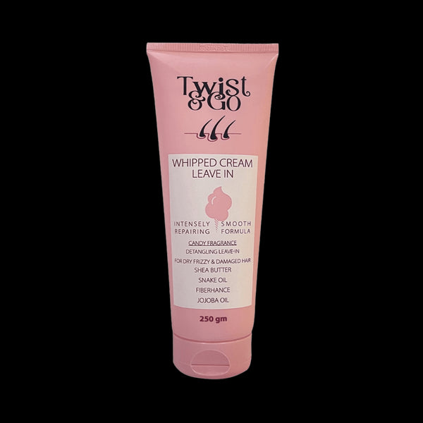 تويست اند جو كريم ليف ان لاعاده بناء الشعر التالف برائحة الحلوى 250 جم - Twist &Go